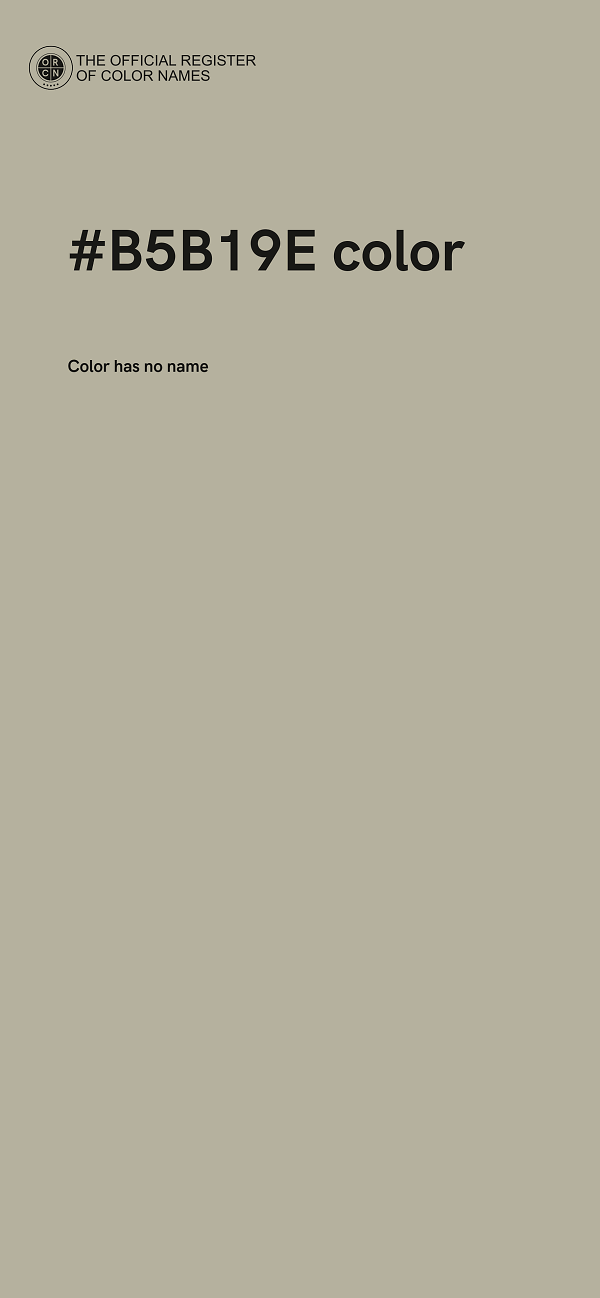 #B5B19E color image