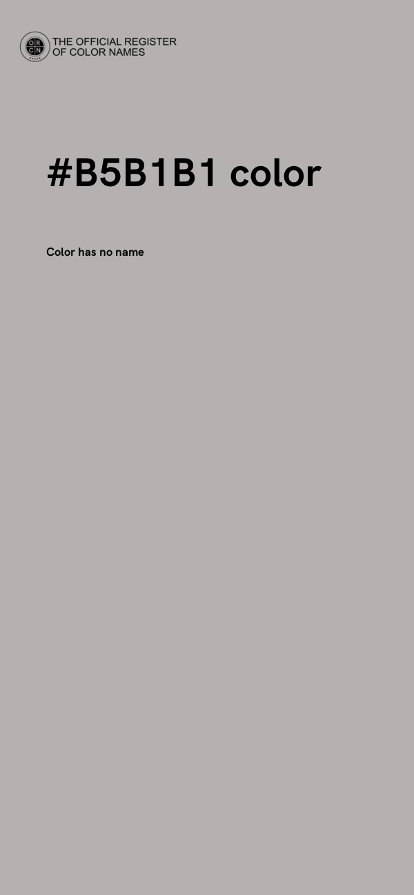 #B5B1B1 color image