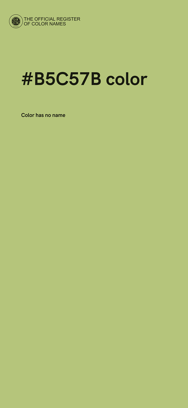#B5C57B color image