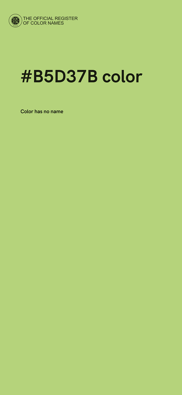 #B5D37B color image