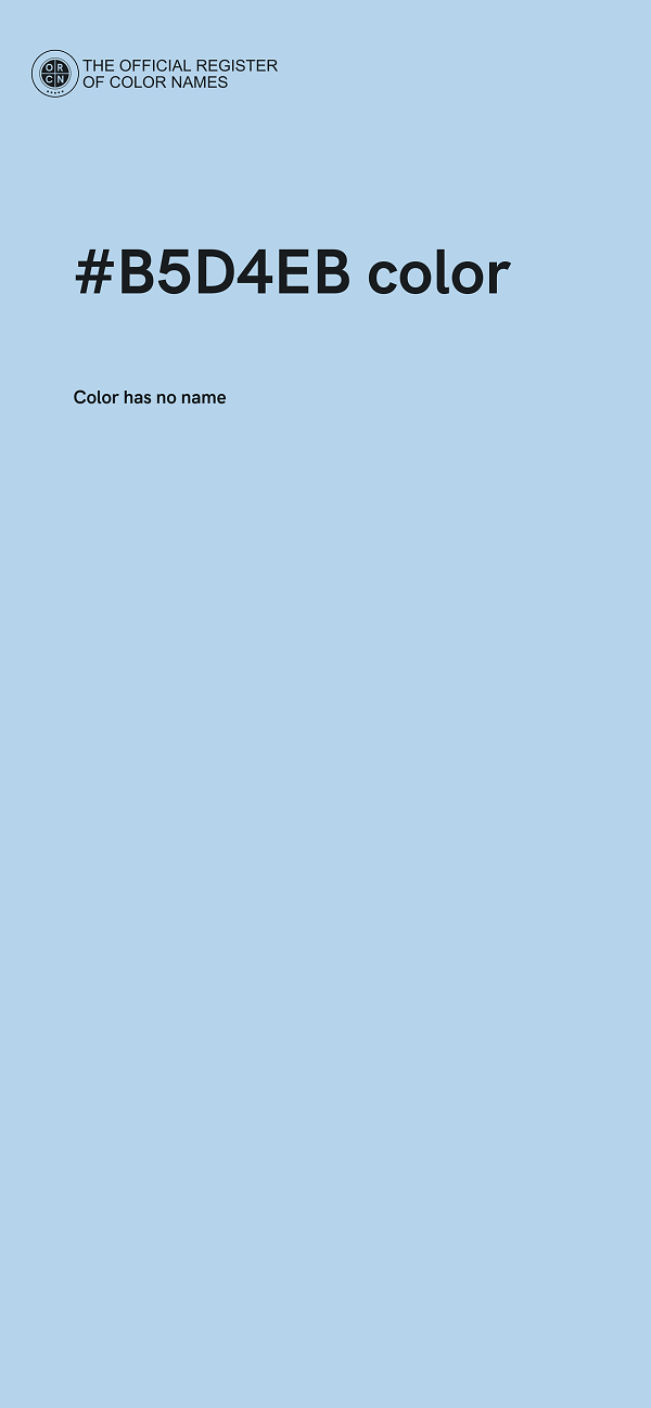 #B5D4EB color image