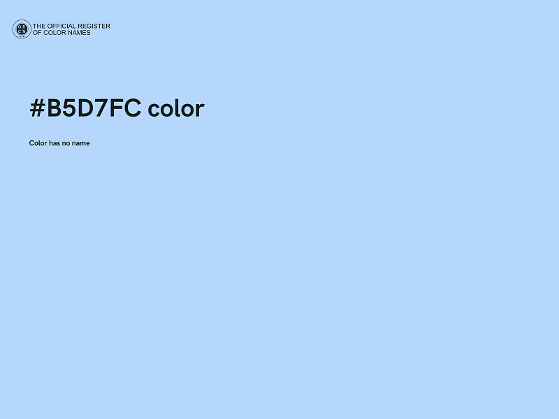 #B5D7FC color image