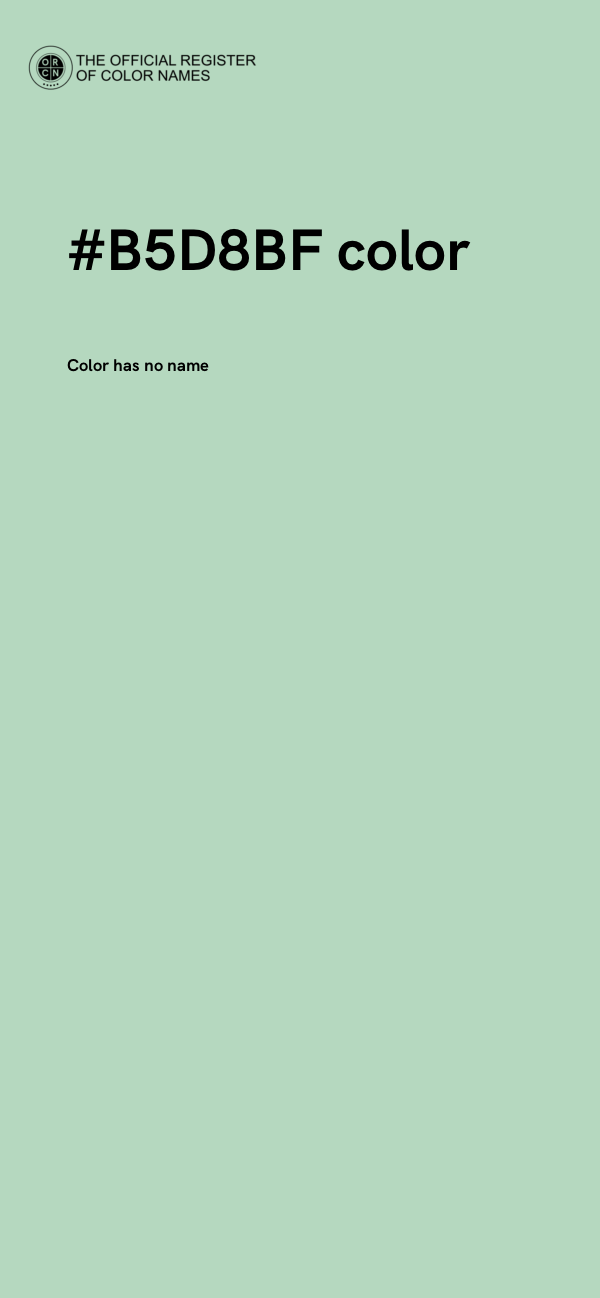 #B5D8BF color image