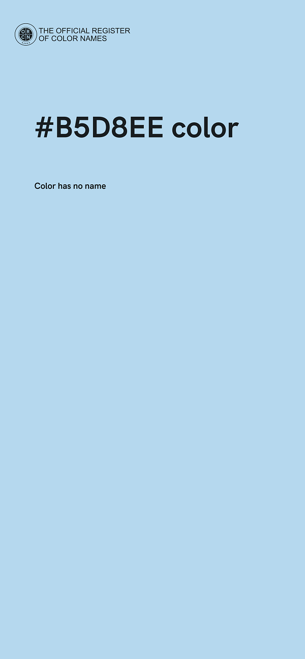 #B5D8EE color image