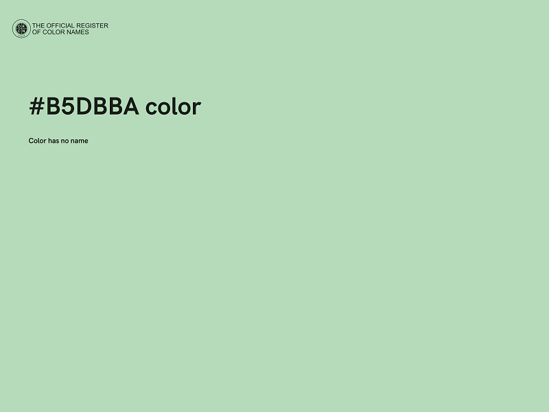 #B5DBBA color image