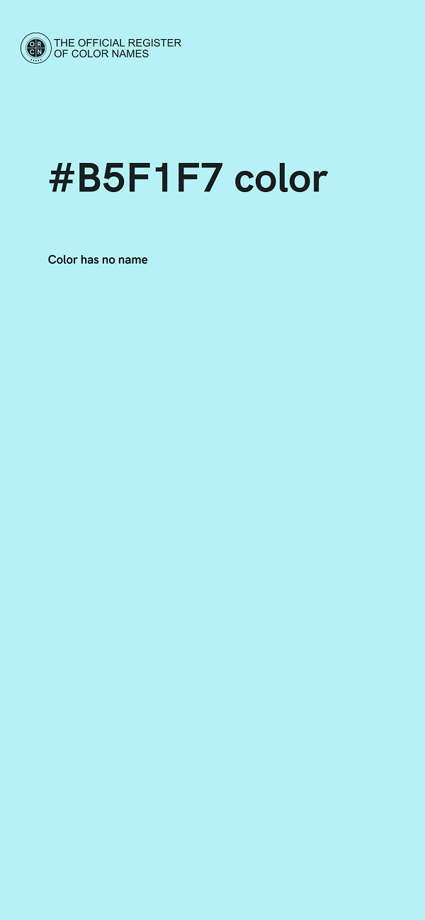 #B5F1F7 color image