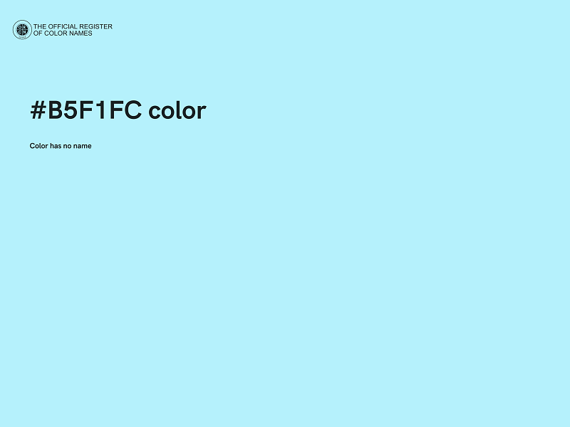 #B5F1FC color image