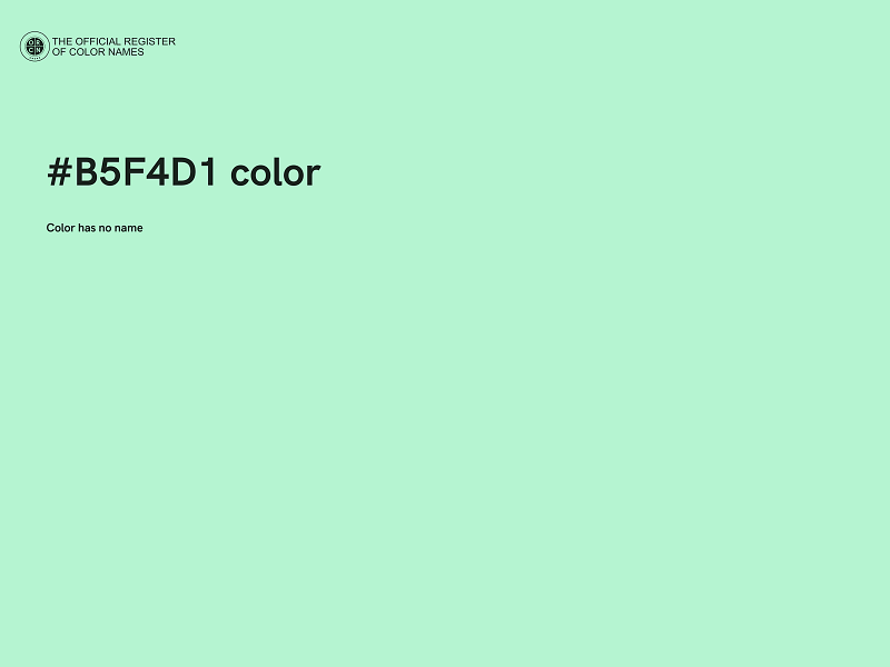 #B5F4D1 color image