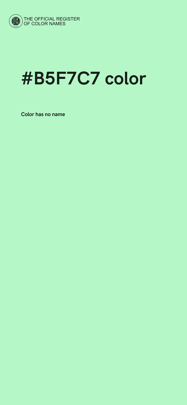 #B5F7C7 color image