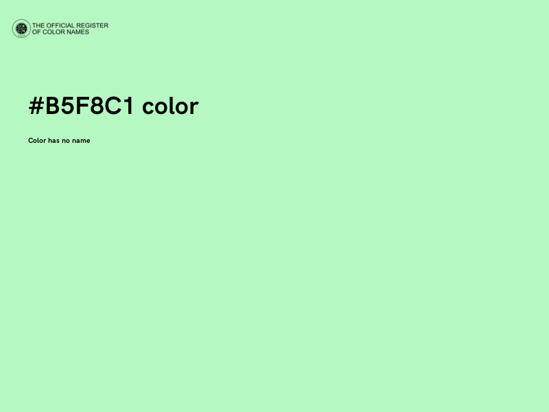 #B5F8C1 color image
