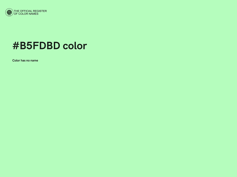 #B5FDBD color image