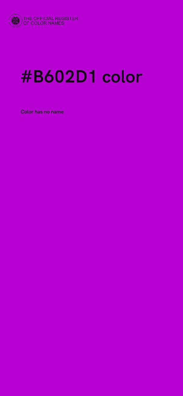 #B602D1 color image