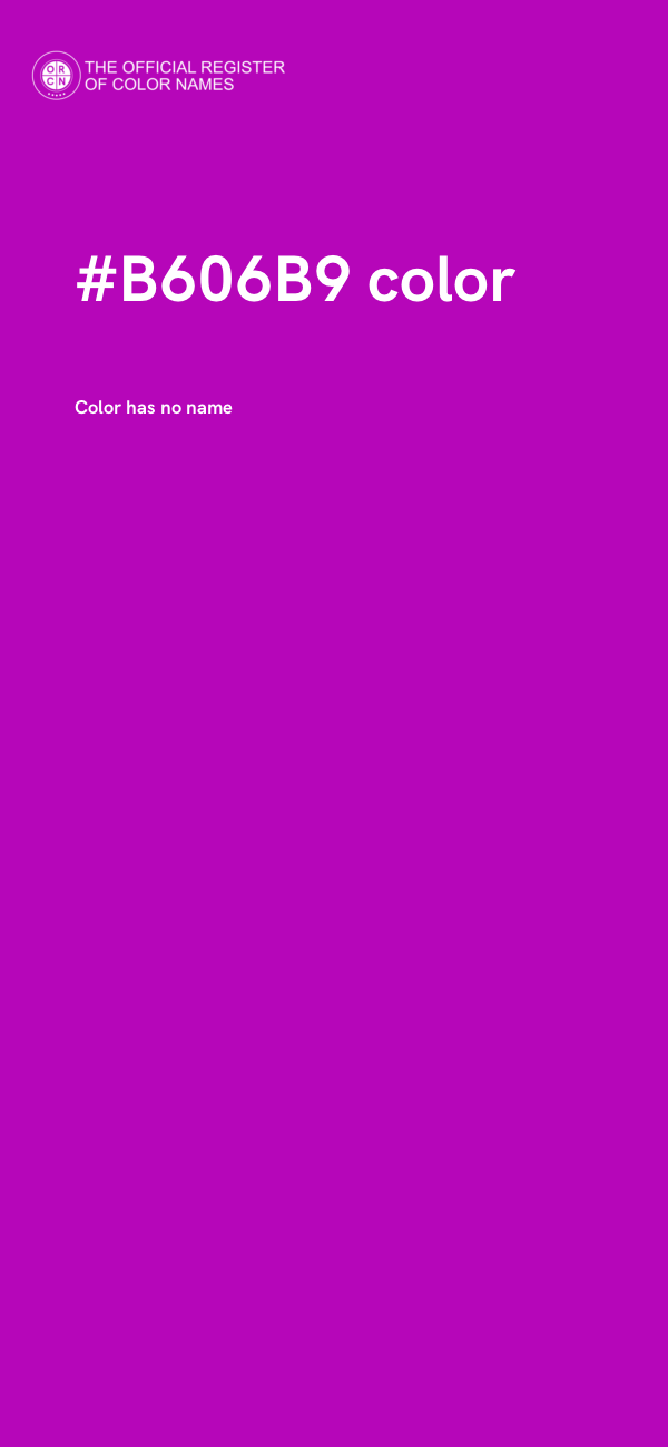 #B606B9 color image