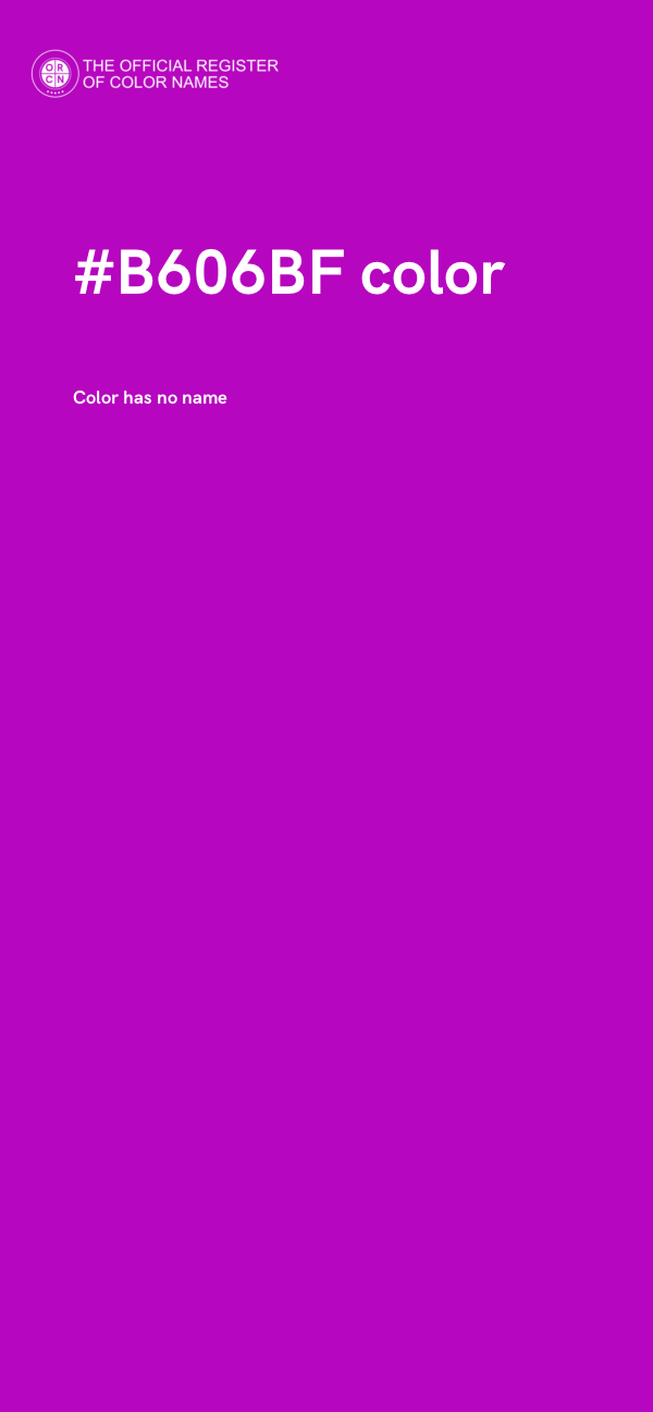#B606BF color image