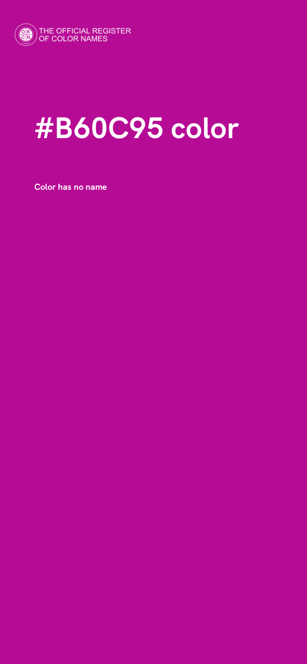 #B60C95 color image