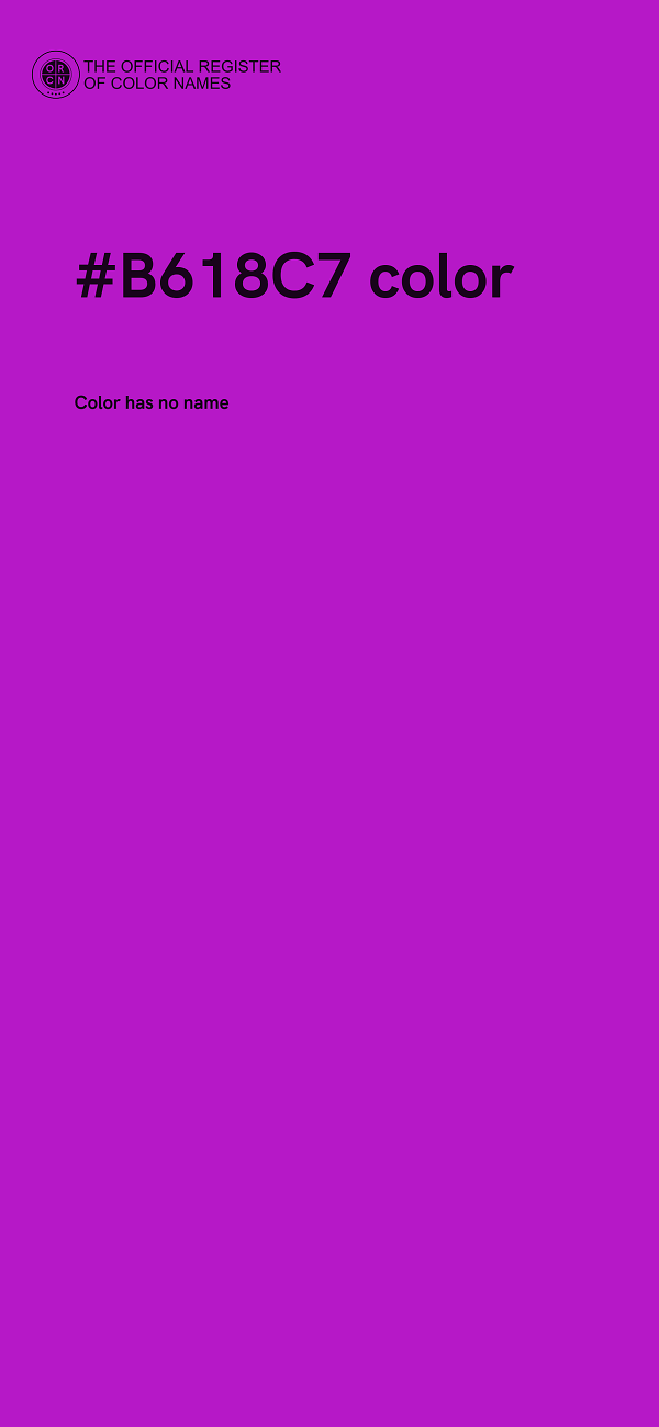 #B618C7 color image