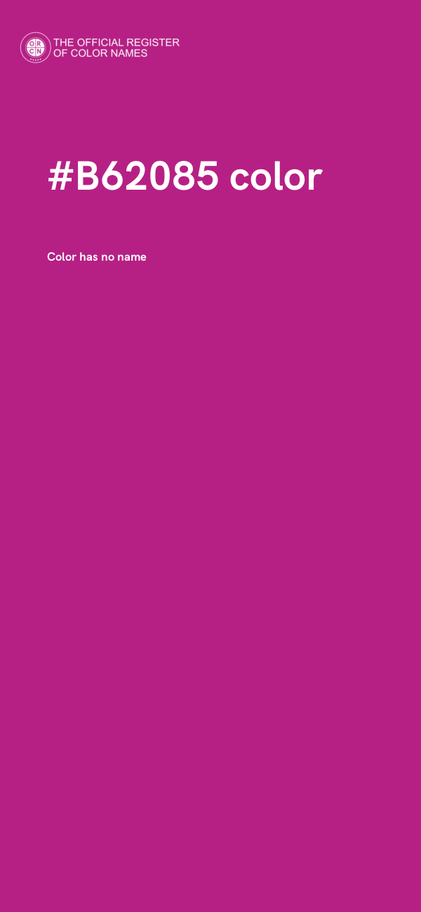 #B62085 color image