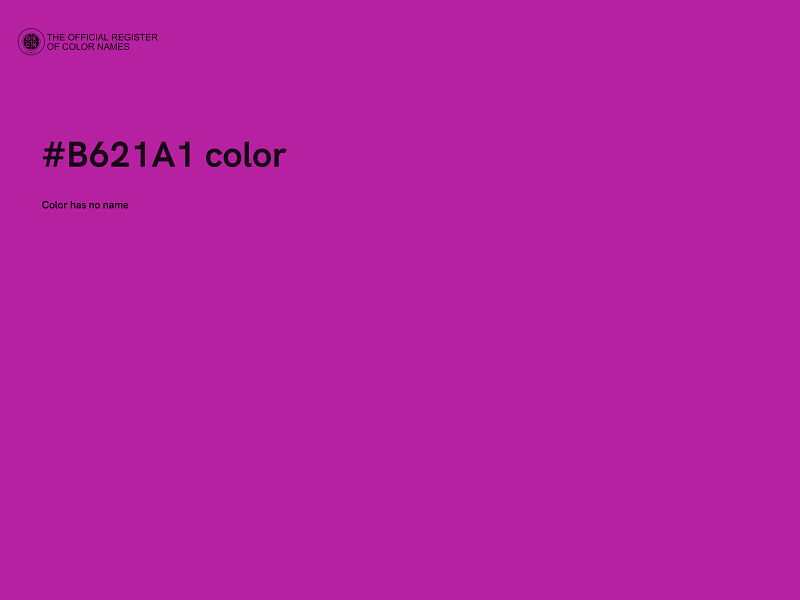 #B621A1 color image