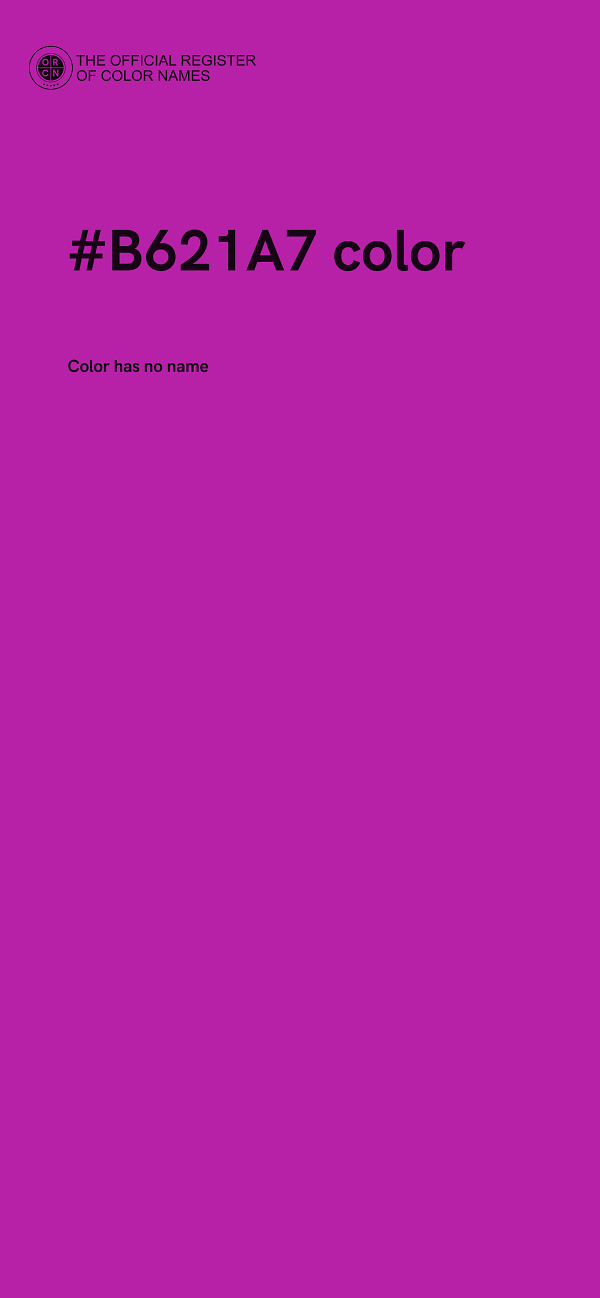 #B621A7 color image
