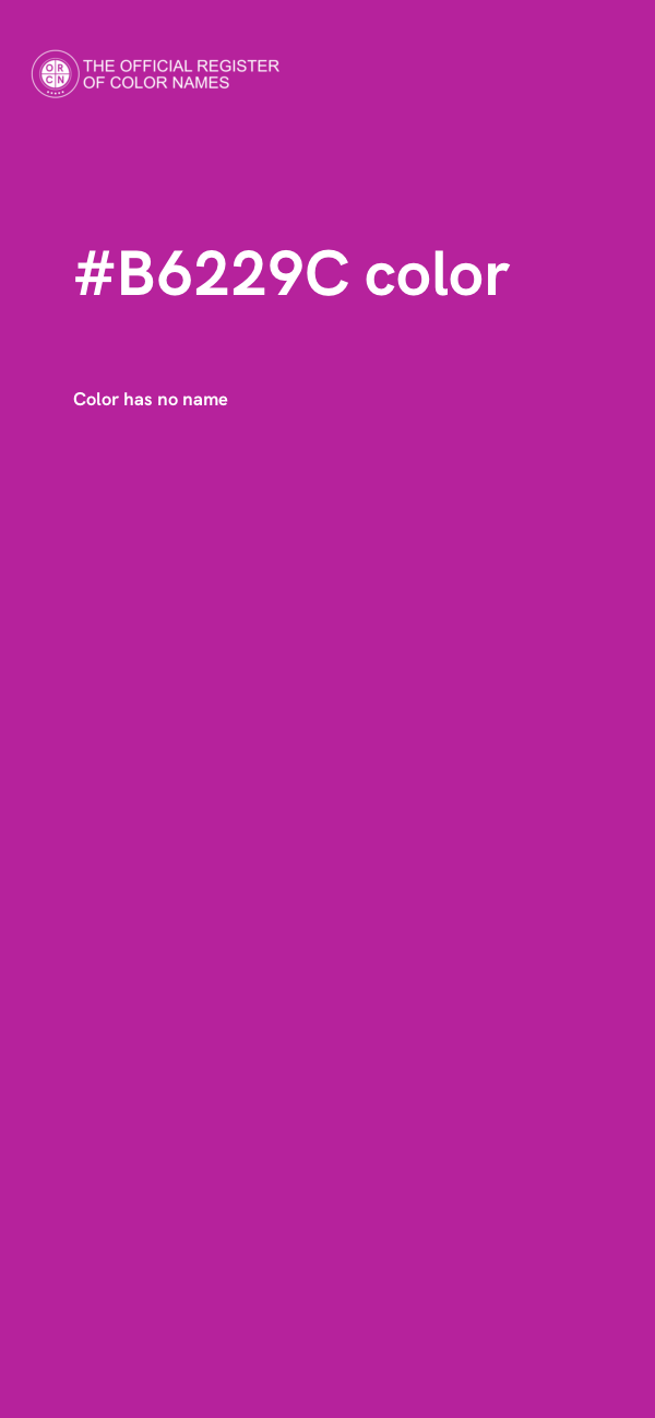#B6229C color image