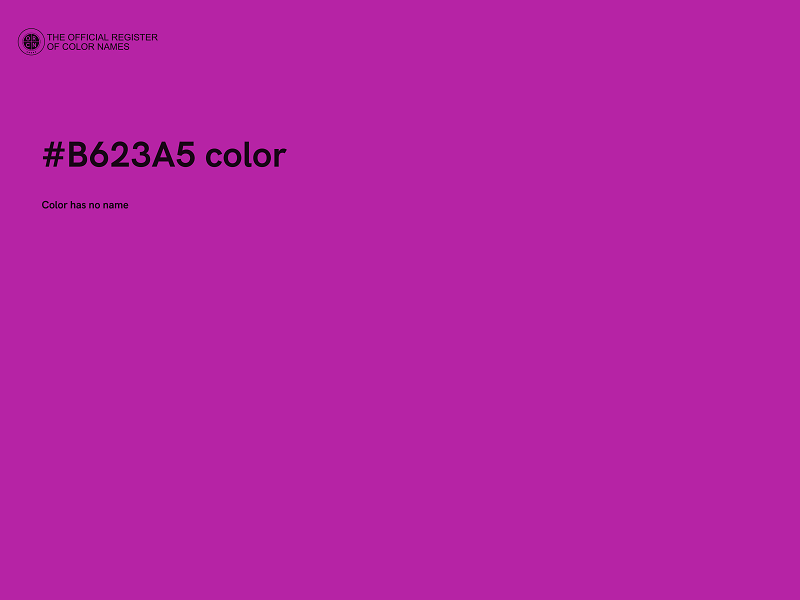 #B623A5 color image