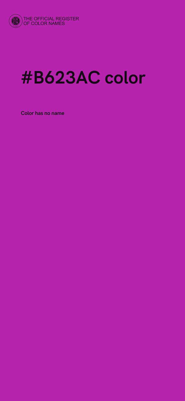 #B623AC color image