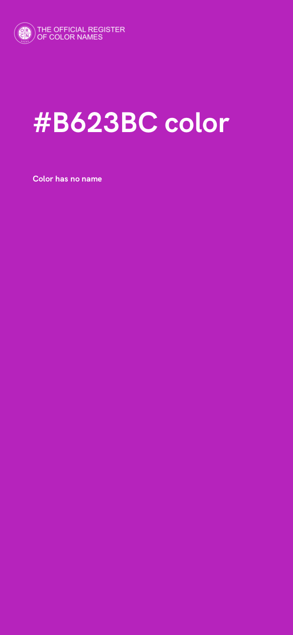 #B623BC color image