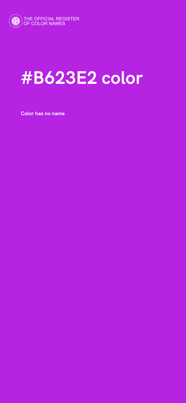 #B623E2 color image