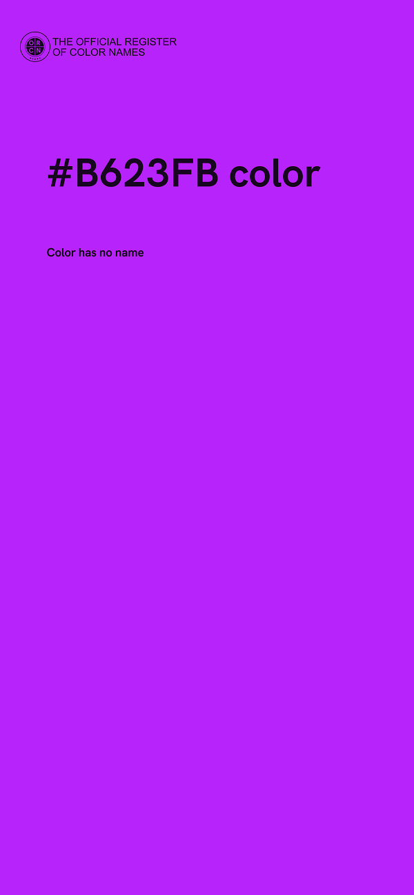 #B623FB color image