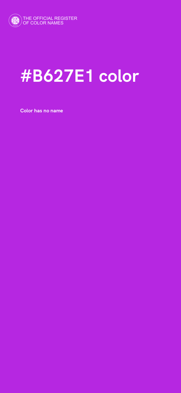 #B627E1 color image