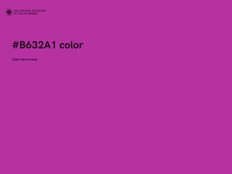 #B632A1 color image