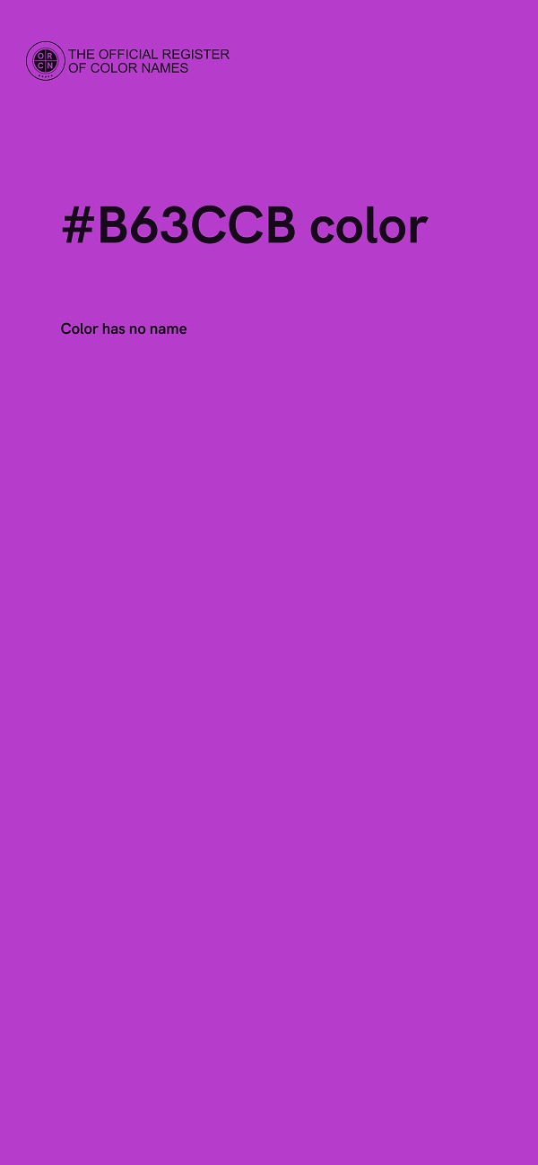 #B63CCB color image