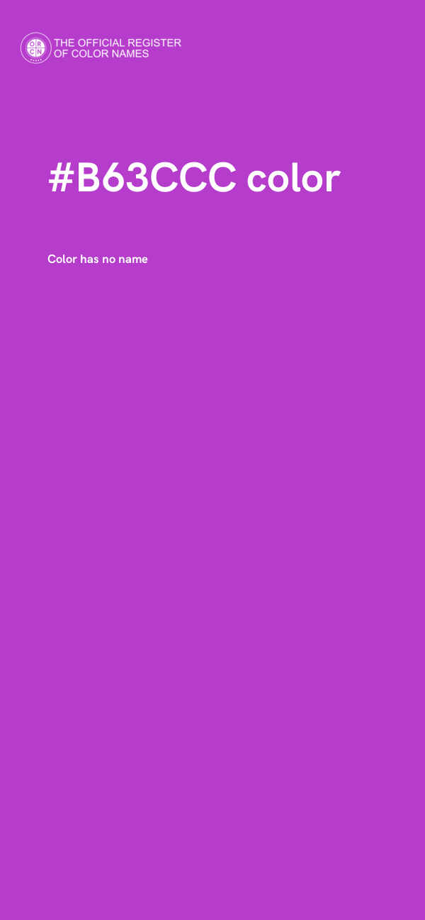 #B63CCC color image