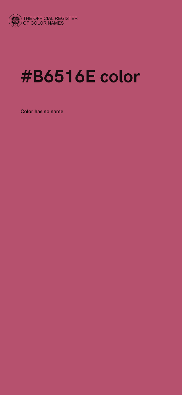 #B6516E color image