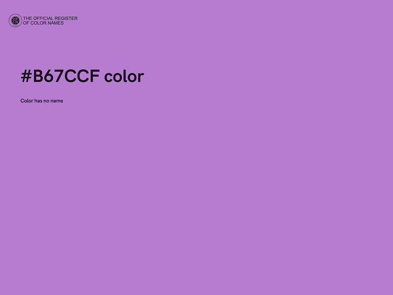 #B67CCF color image