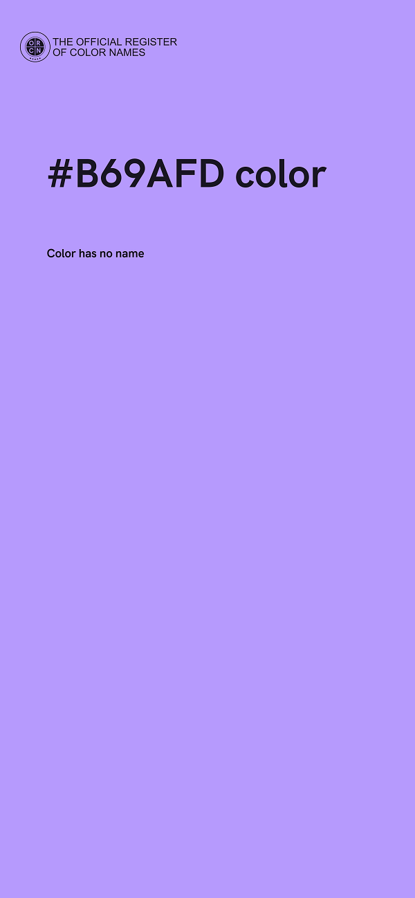 #B69AFD color image