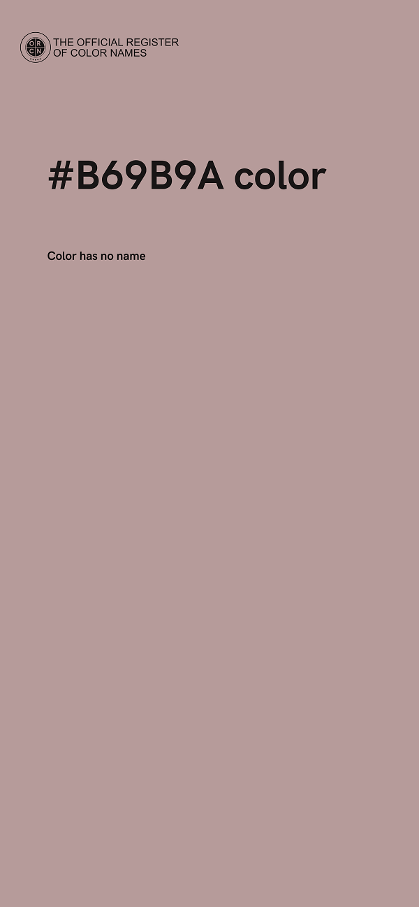 #B69B9A color image