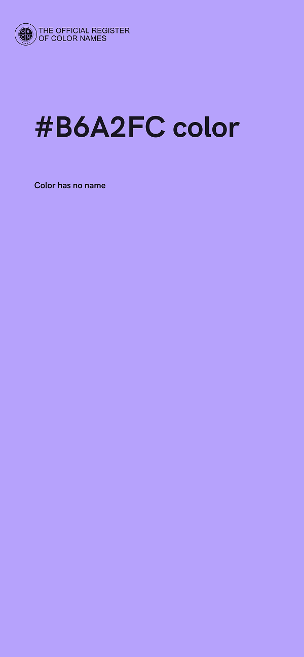#B6A2FC color image