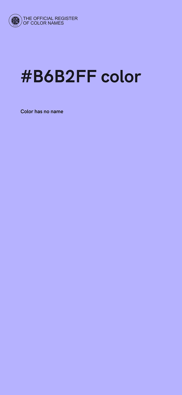 #B6B2FF color image