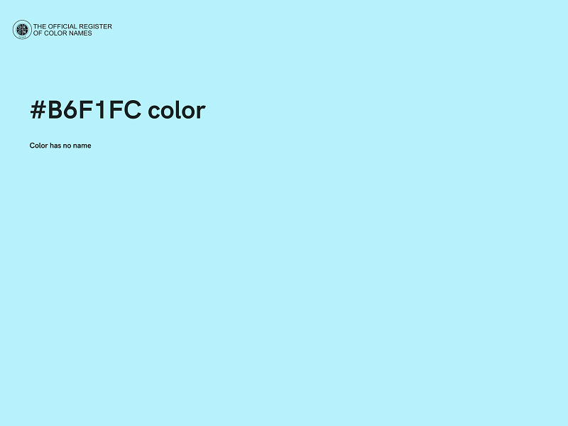 #B6F1FC color image