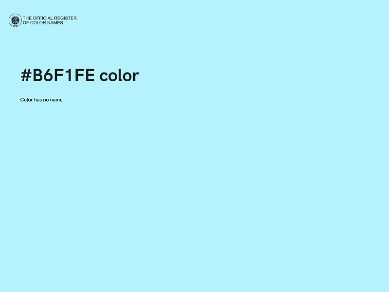 #B6F1FE color image