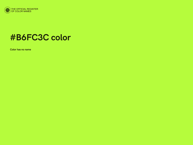 #B6FC3C color image