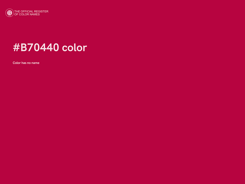 #B70440 color image