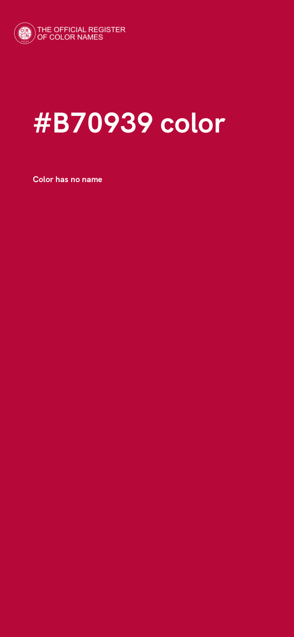 #B70939 color image