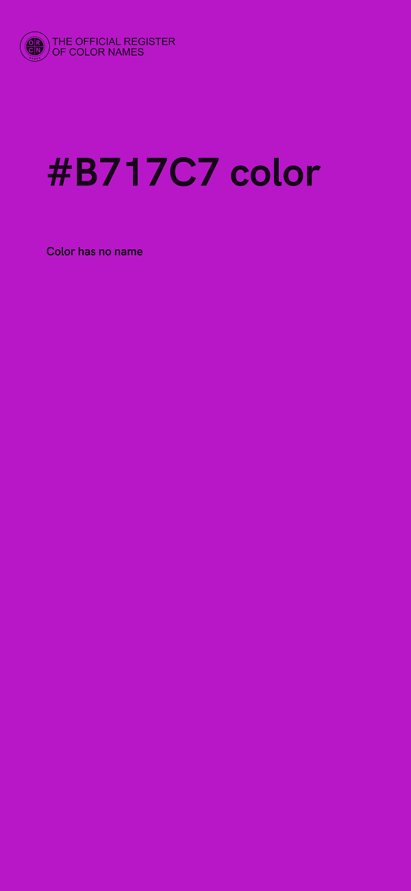 #B717C7 color image