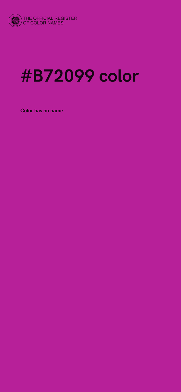 #B72099 color image