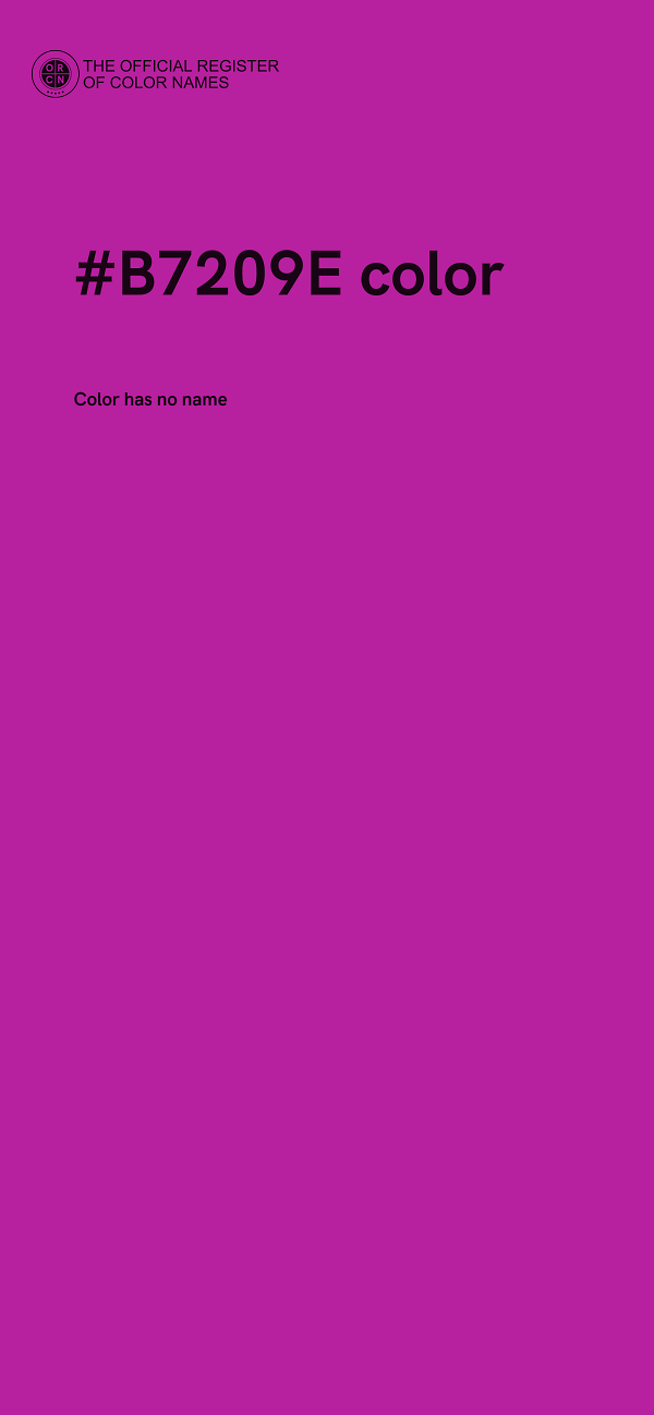 #B7209E color image