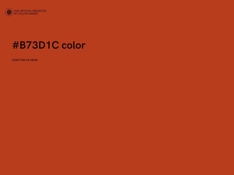#B73D1C color image
