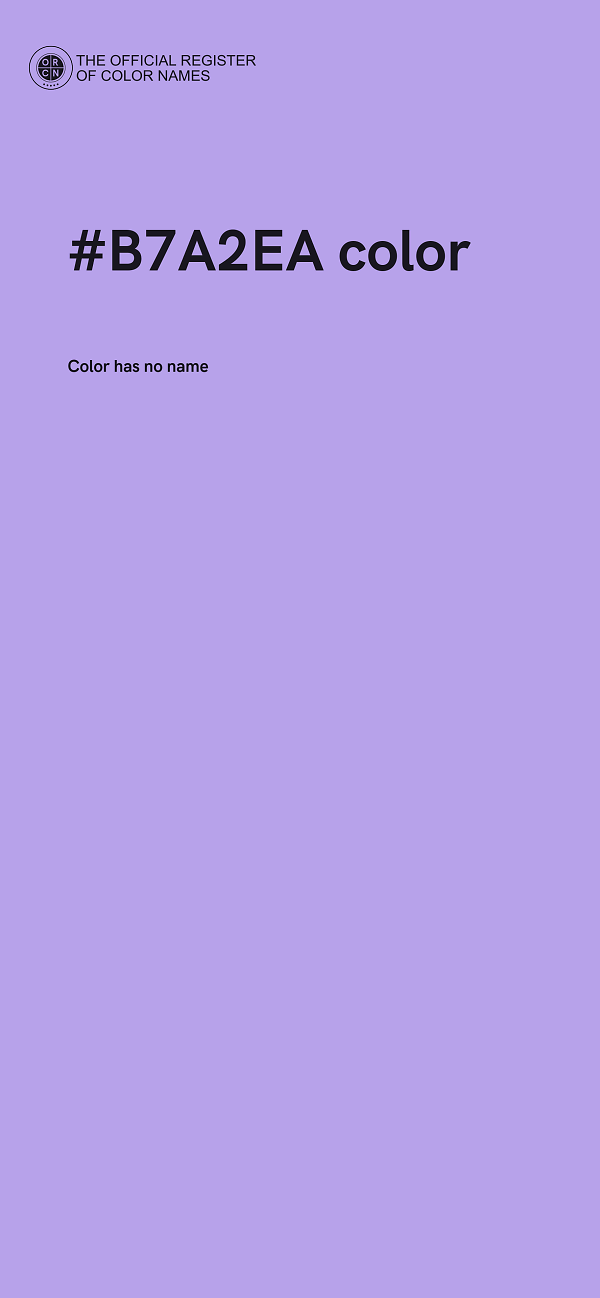 #B7A2EA color image