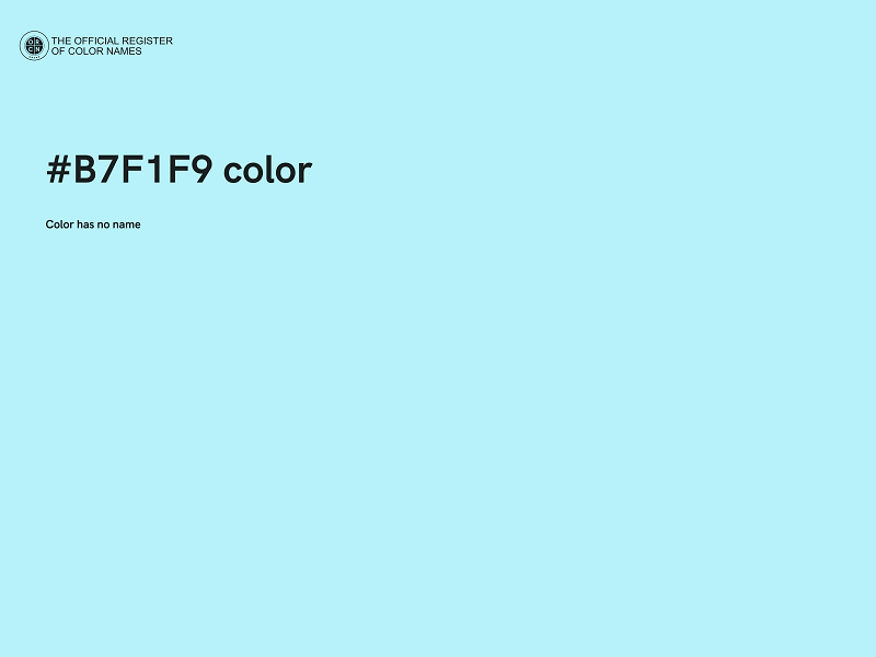 #B7F1F9 color image